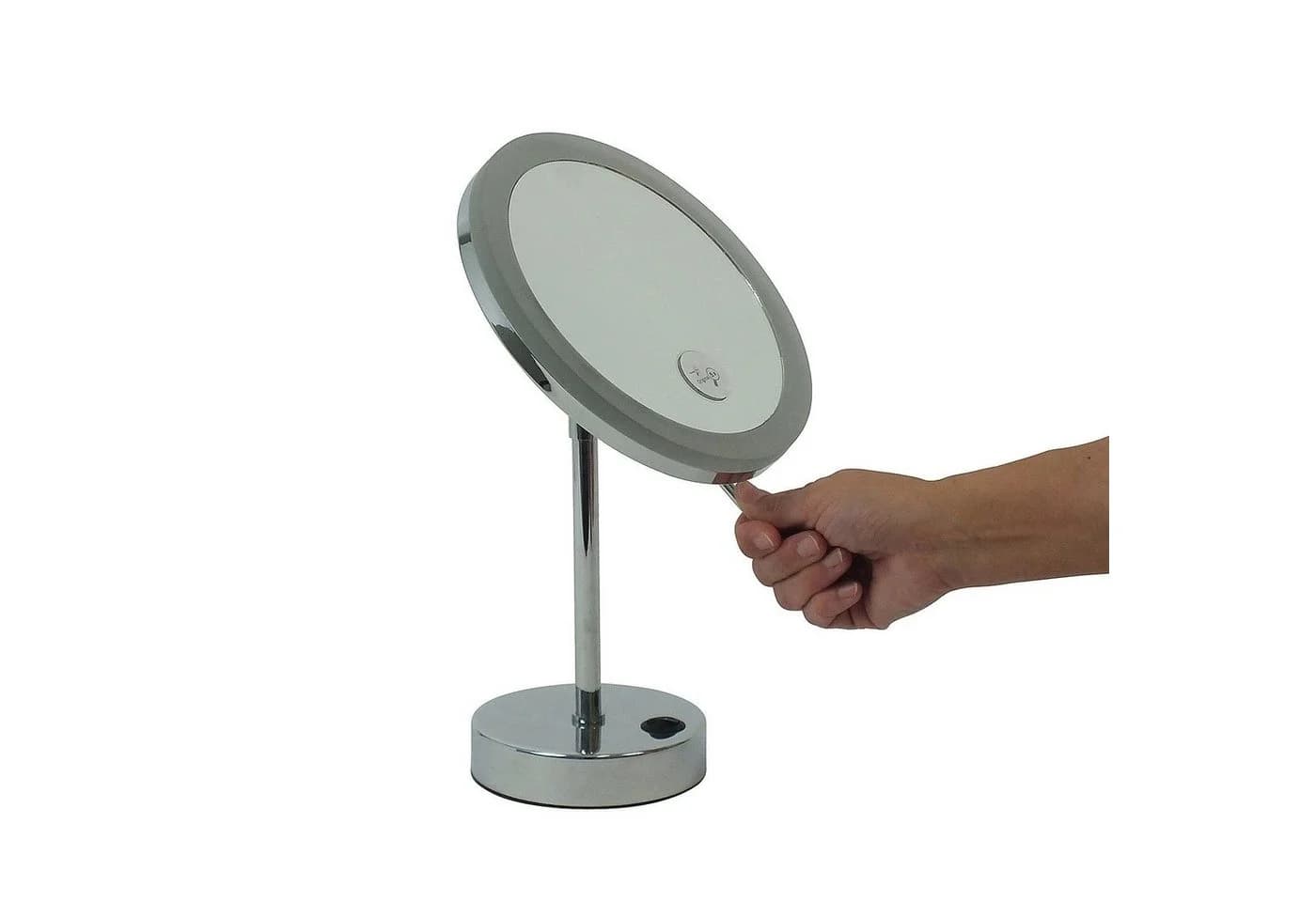 Kela Standspiegel Sabina mit LED-Beleuchtung und 5-fach Vergrößerung - Bild 4