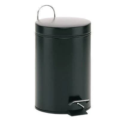 Kela Kosmetikeimer MONACO Schwarz Metall 3 Liter