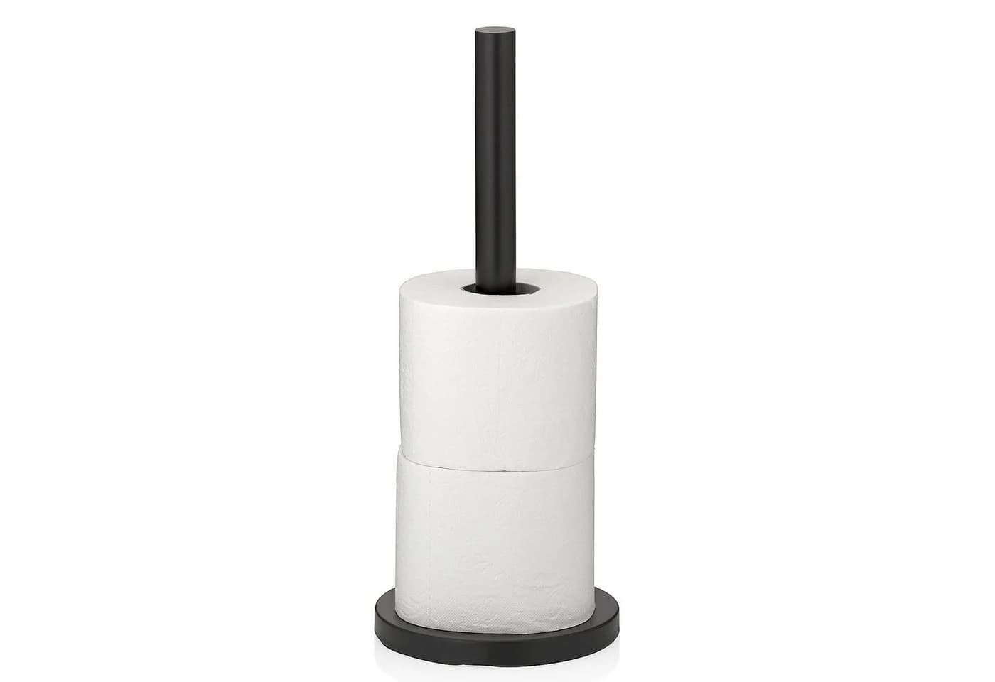 kela Toiletten-Ersatzrollenhalter Carta Schwarz Metall