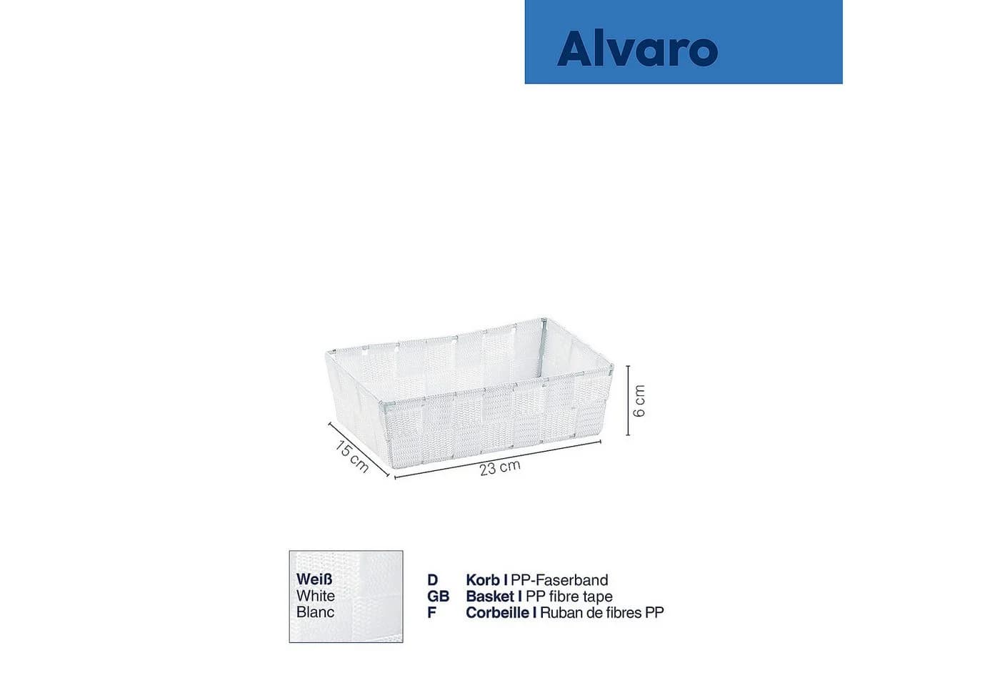 kela Aufbewahrungskorb Alvaro Silbergrau Geflochtener Korb - Bild 3