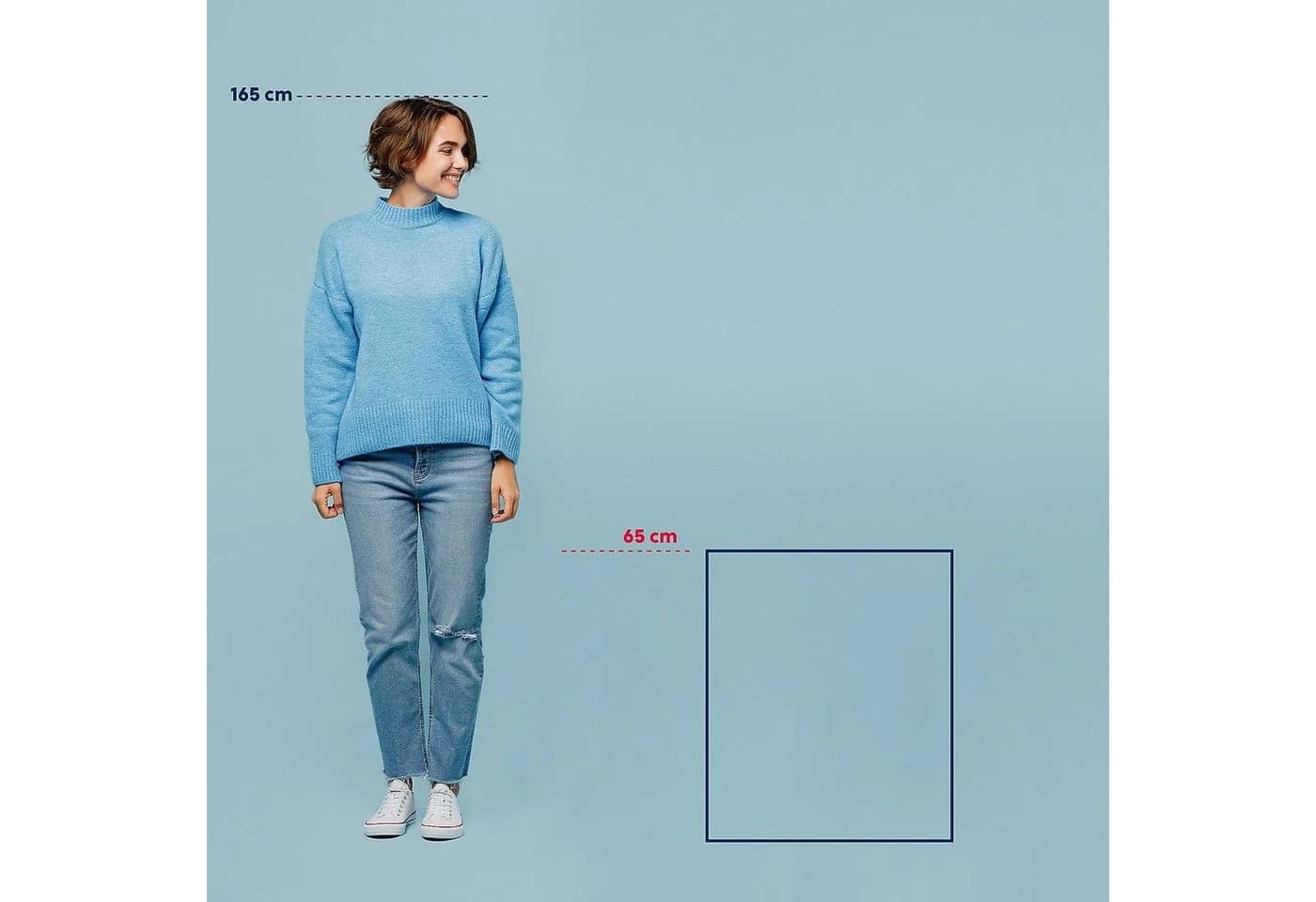 kela Badematte Maja Blau 15 mm Florhöhe Polyester - Bild 4