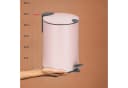 kela Kosmetikeimer Mats 3L Silentclose Rosa Metall Bild 5