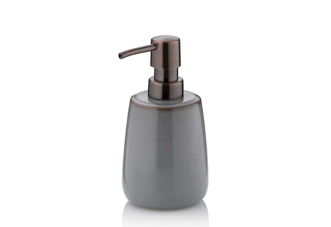 kela Seifenspender Liana Retro-Look Keramik 300 ml Nebelblau - Bild 2