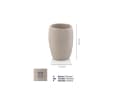 kela WC-Garnitur Roda Zement Grau Bild 3