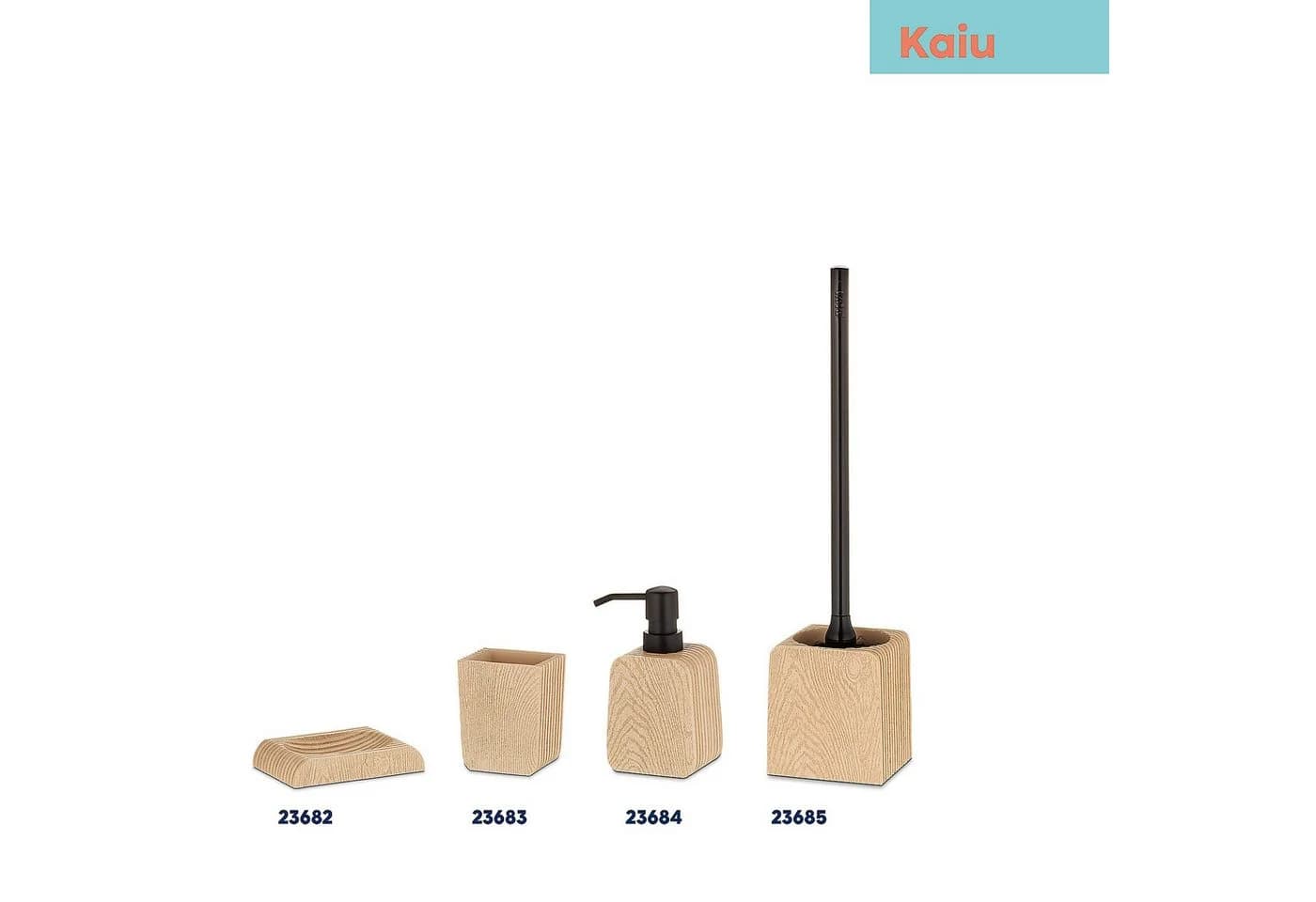 kela Seifenspender Kaiu Holzoptik 250 ml - Bild 5