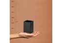 kela Zahnputzbecher Cube Schwarz Eichenholz Element Bild 4