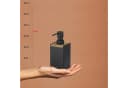 kela Seifenspender Cube Schwarz Matt 300 ml Bild 4