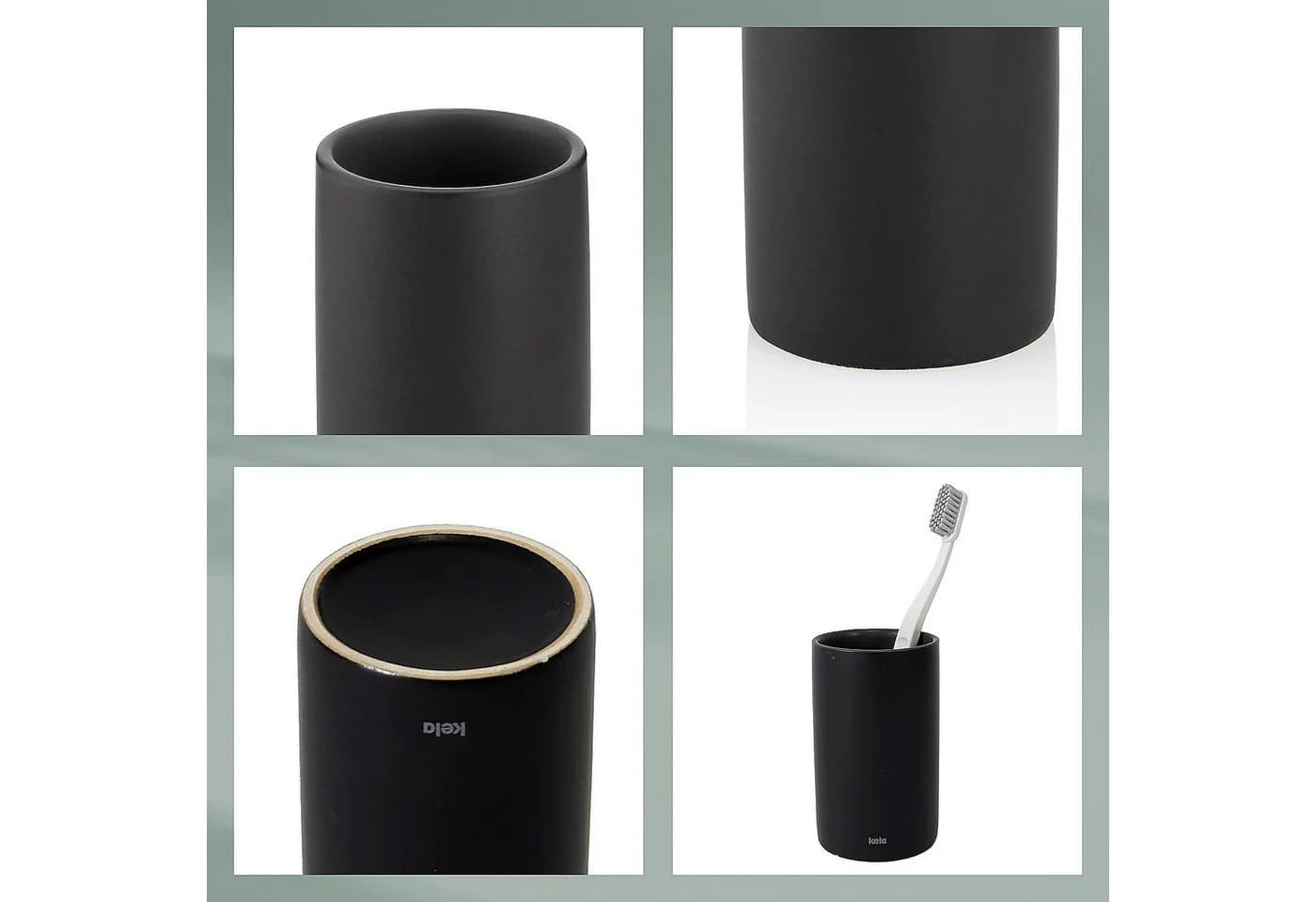 Becher MATSI Schwarz Keramik - Bild 5