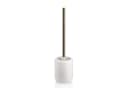 kela WC-Garnitur Adele Silbergrau mit gold verchromtem Griff Bild 2