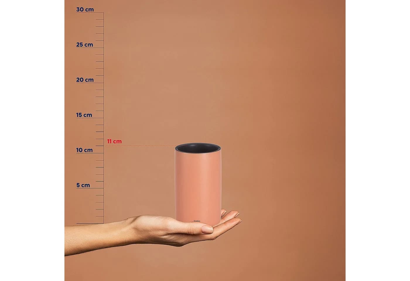Becher MATSI Pfirsichrosa Keramik Kela - Bild 4