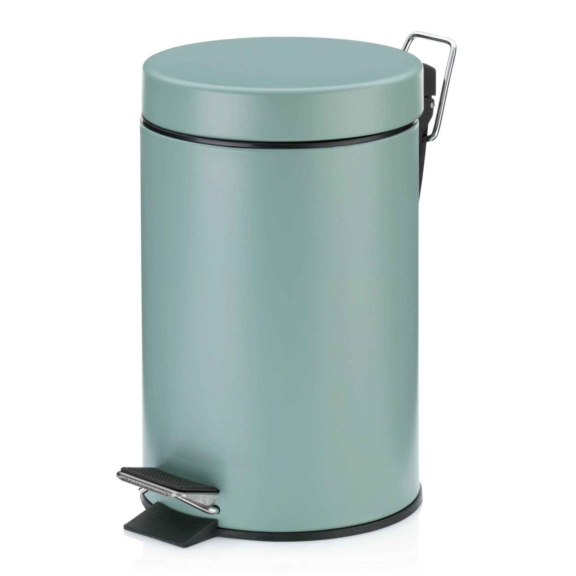 Kosmetikeimer MONACO Jadegrün Metall 3 Liter