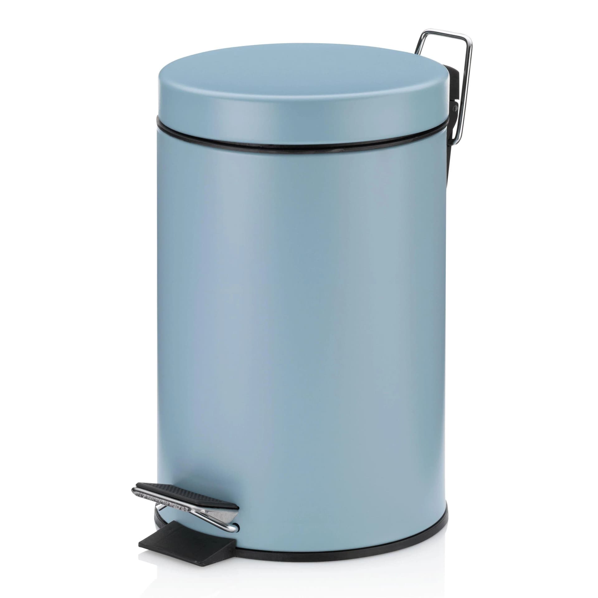 Kosmetikeimer MONACO Frostblau Metall 3 Liter
