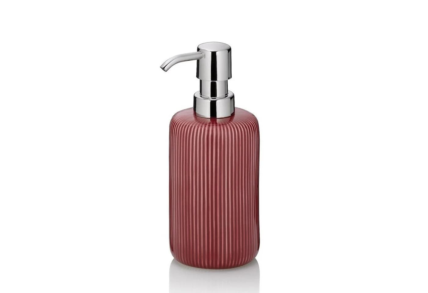kela Seifenspender Ava Himbeerrot Keramik 350 ml - Bild 2