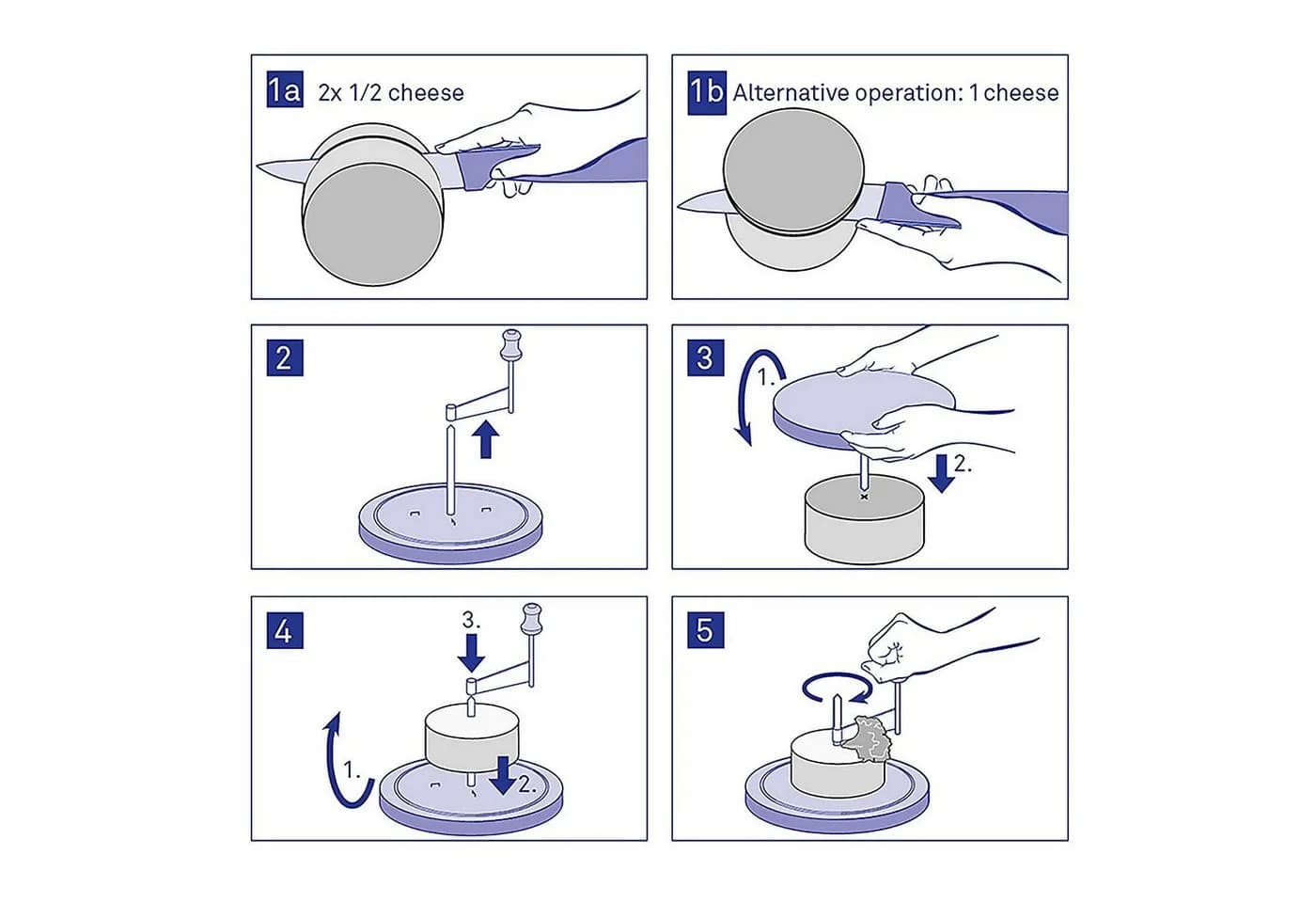 kela Käsehobel Planum Buchenholz Edelstahl mit Haube - Bild 4