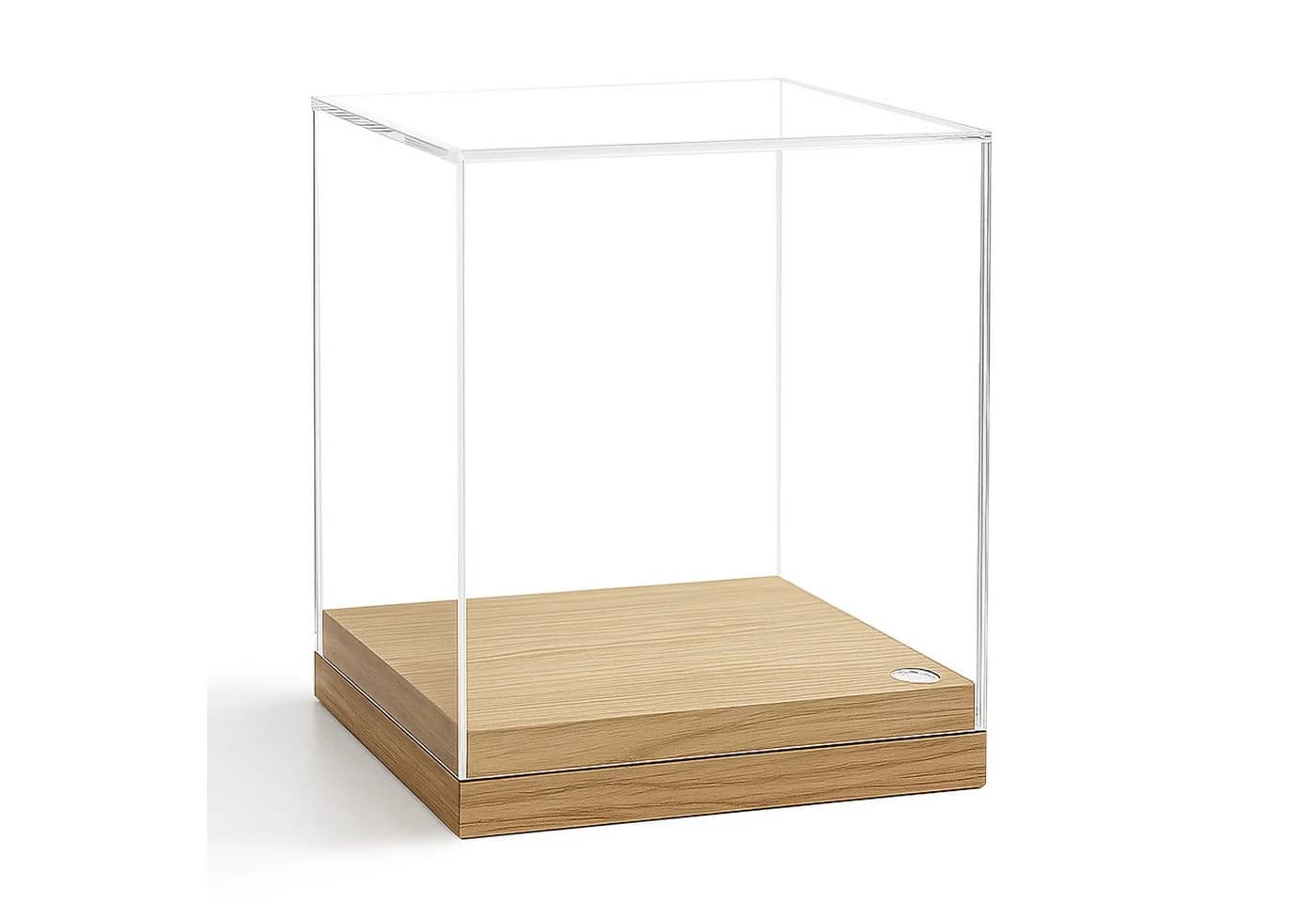 Präsentations-Cube aus Acryl und Massivholz - Bild 2