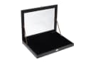 Safe-Album Pin-Vitrine Holz Vitrine schwarz Bild 1