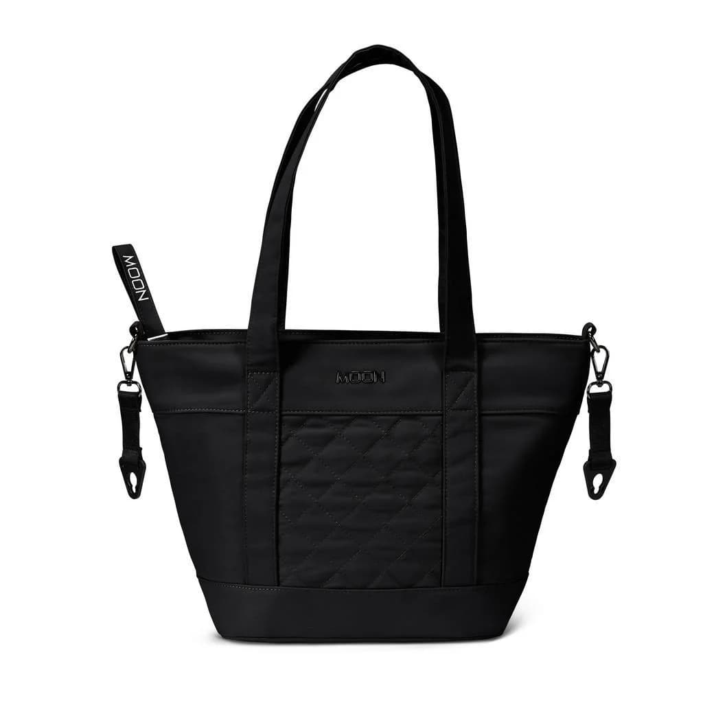 Moon Wickeltasche V-Shape Bag Schwarz Textil Uni