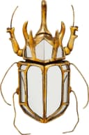 KARE Wandobjekt Beetle Mirror Polyresin Glas Gold Bild 2