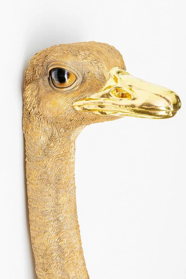 Kare Design Wanddekoobjekt Wandschmuck Strauß Gold - Bild 3