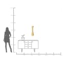 Kare Design Wanddekoobjekt Wandschmuck Strauß Gold Bild 5