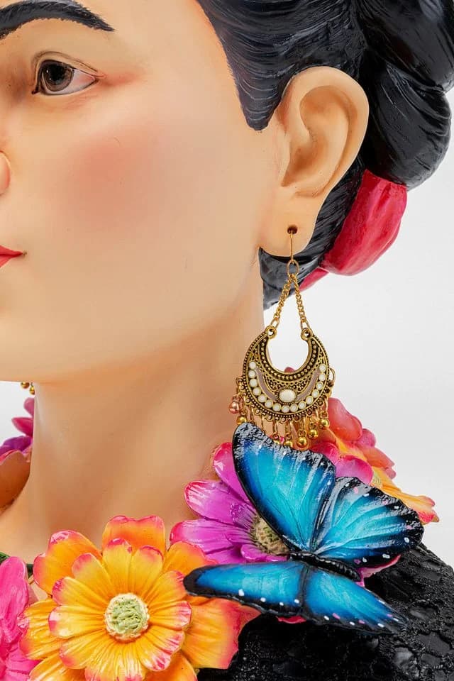 KARE DESIGN Dekoobjekt Style Muse Flowers 41cm Bunt Polyresin - Bild 4