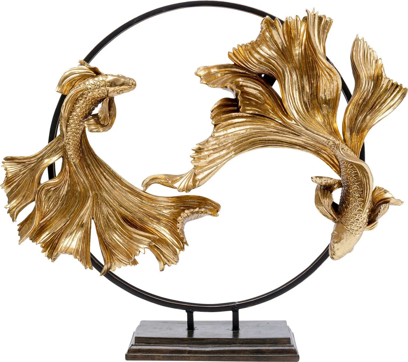 KARE DESIGN Dekoobjekt Dancing Betta Fishes Gold - Bild 2