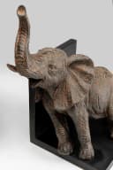 KARE DESIGN Buchstütze Elephants 25 Braun Set Bild 3