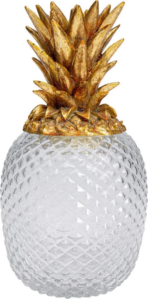 KARE DESIGN Deko-Dose Pineapple Visible Gold Glas - Bild 2