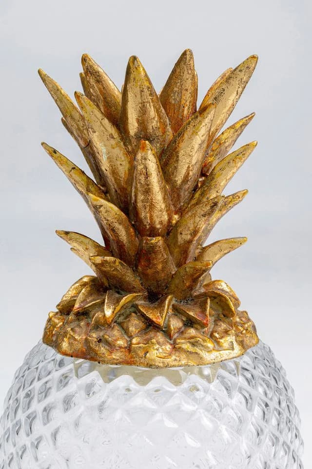 KARE DESIGN Deko-Dose Pineapple Visible Gold Glas - Bild 4