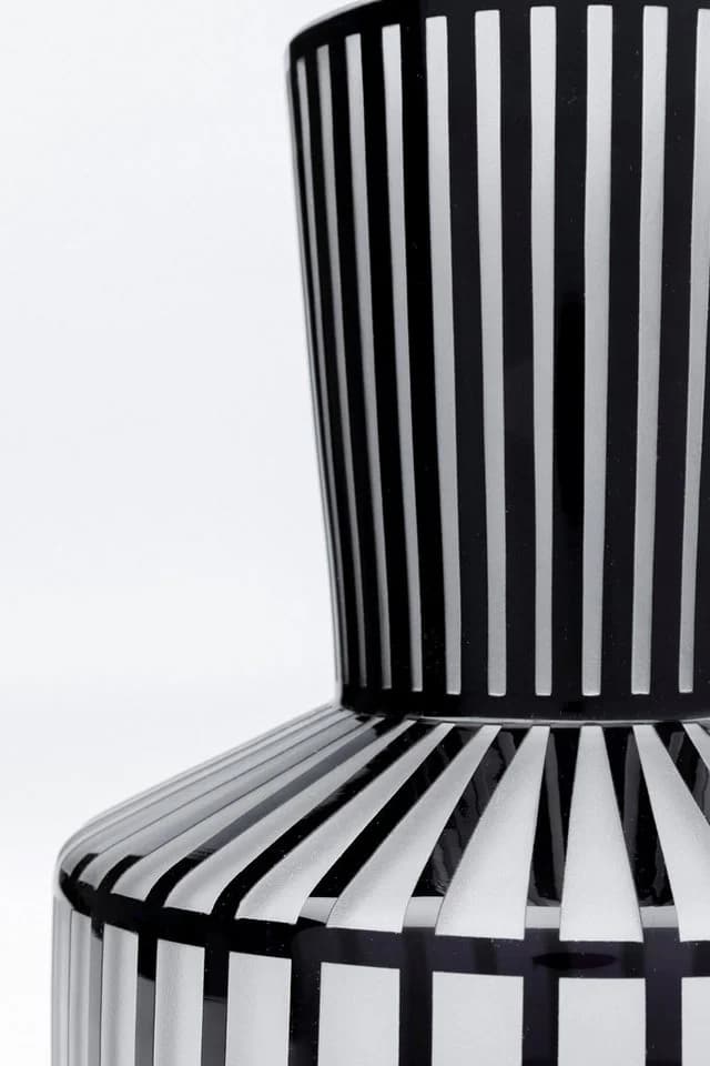 KARE DESIGN Tischvase Roulette 31 Schwarz Glas - Bild 4