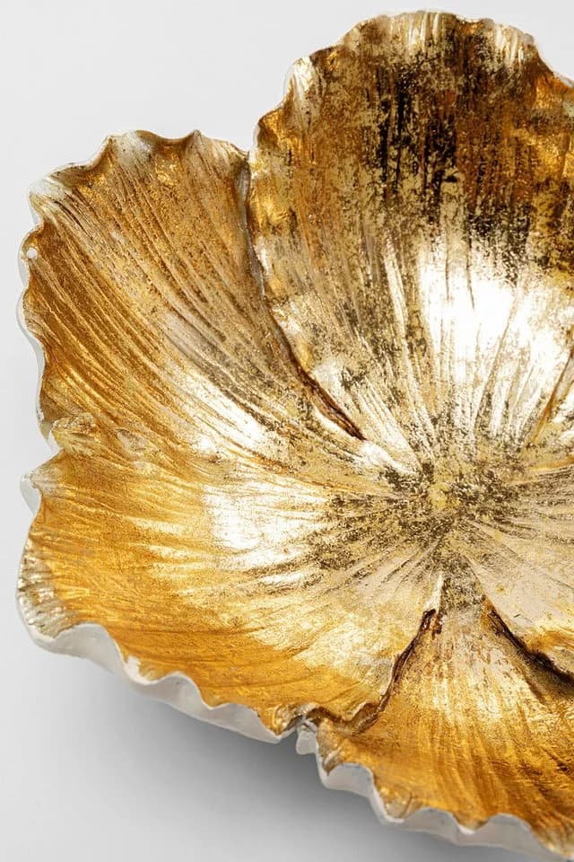 Kare Design Dekoschale Flower Bloom Gold/Weiß - Bild 3