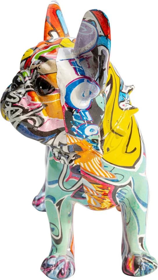 KARE DESIGN Dekofigur Graffiti Dog Bunt Polyresin
