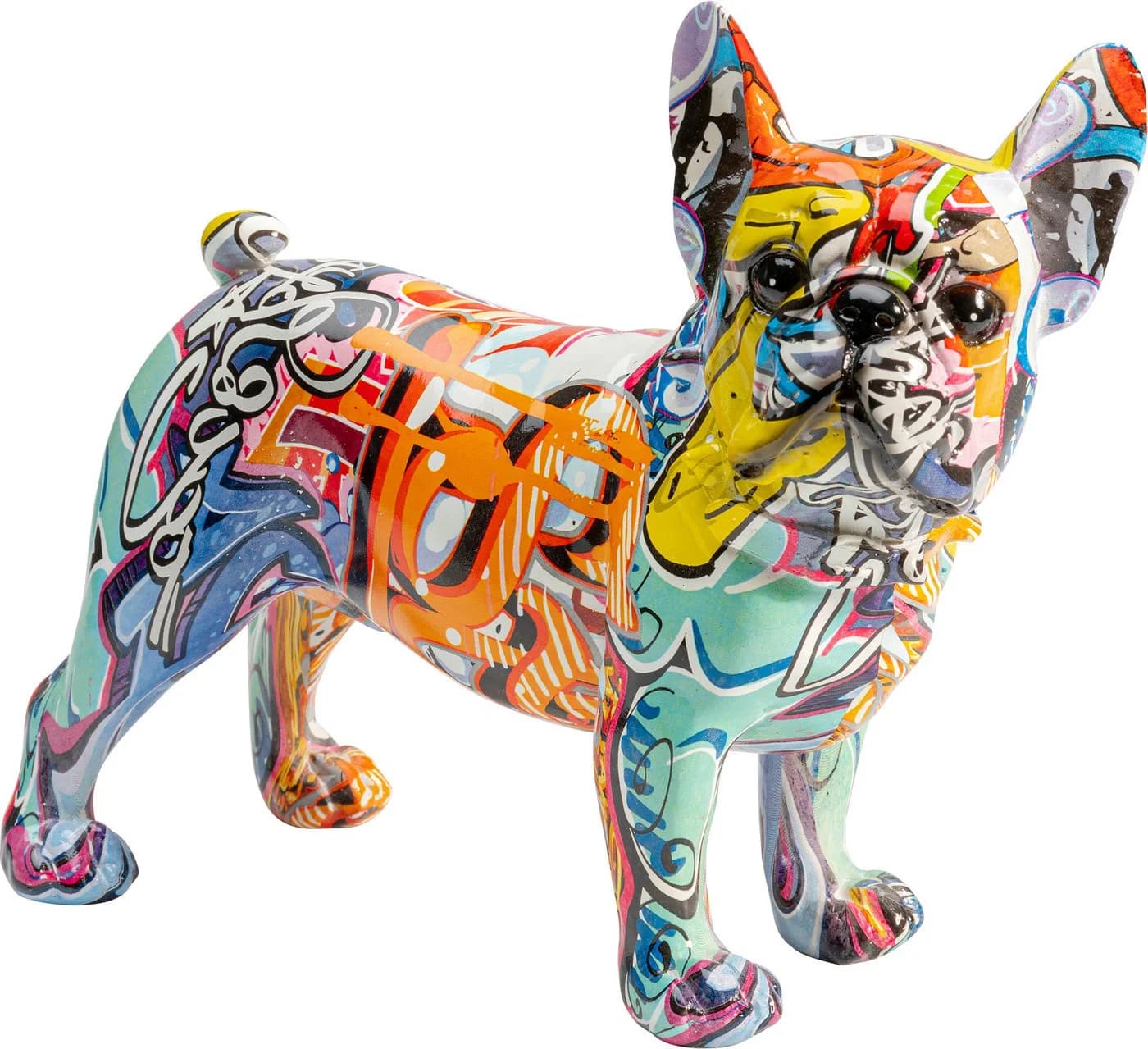 KARE DESIGN Dekofigur Graffiti Dog Bunt Polyresin - Bild 2