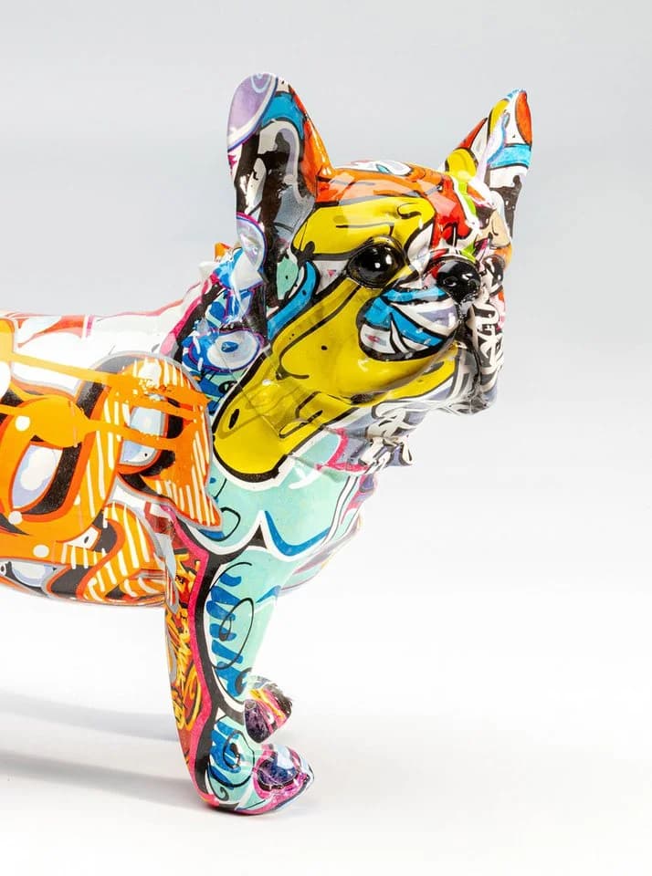 KARE DESIGN Dekofigur Graffiti Dog Bunt Polyresin - Bild 3
