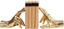 KARE DESIGN Buchstütze Holding Fingers 2er Set Gold Bild 2
