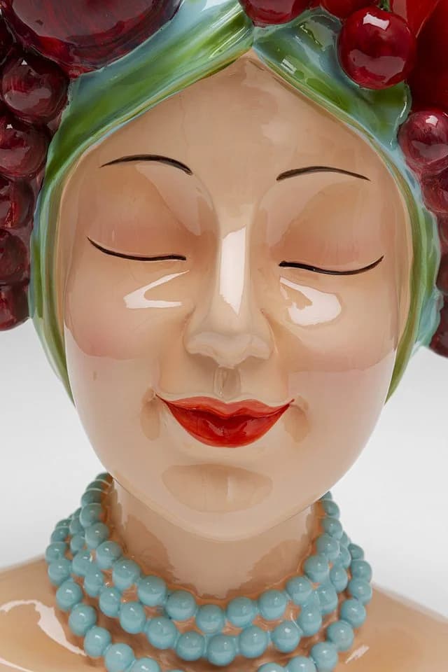 KARE DESIGN Dekovase Fruity 37cm Bunt Polyresin - Bild 3