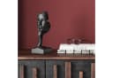 Kare Design Dekoobjekt Quiet Face Schwarz 31cm Bild 1