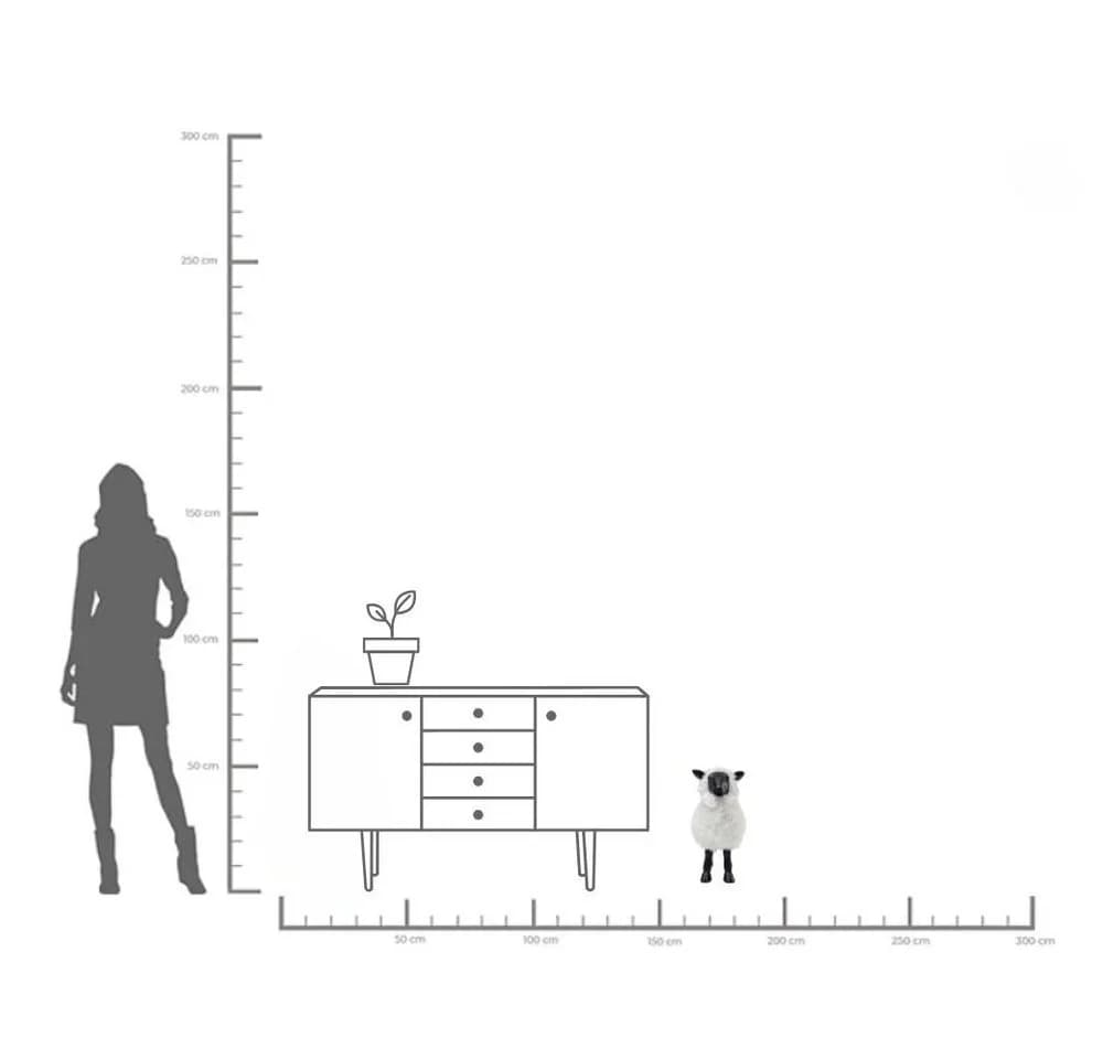 KARE DESIGN Dekofigur Bathilde Schaf Weiß 48cm - Bild 5