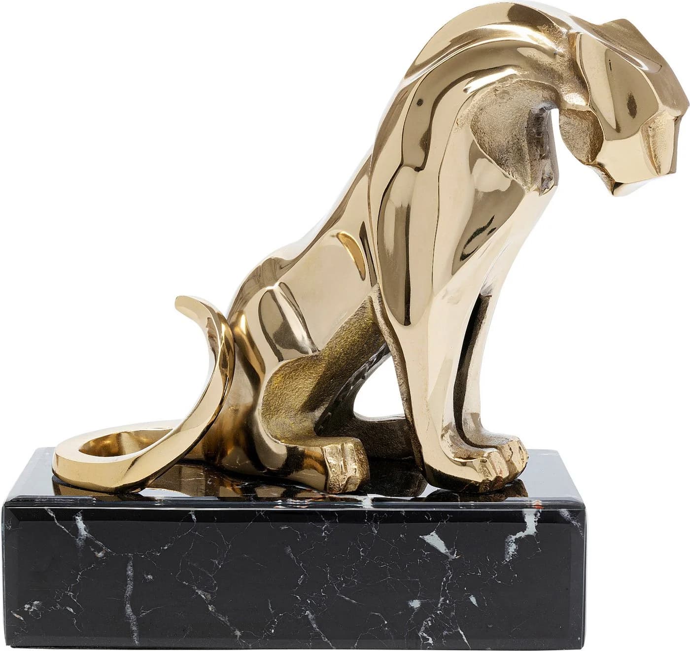 KARE DESIGN Dekofigur Löwenfigur Gold - Bild 2