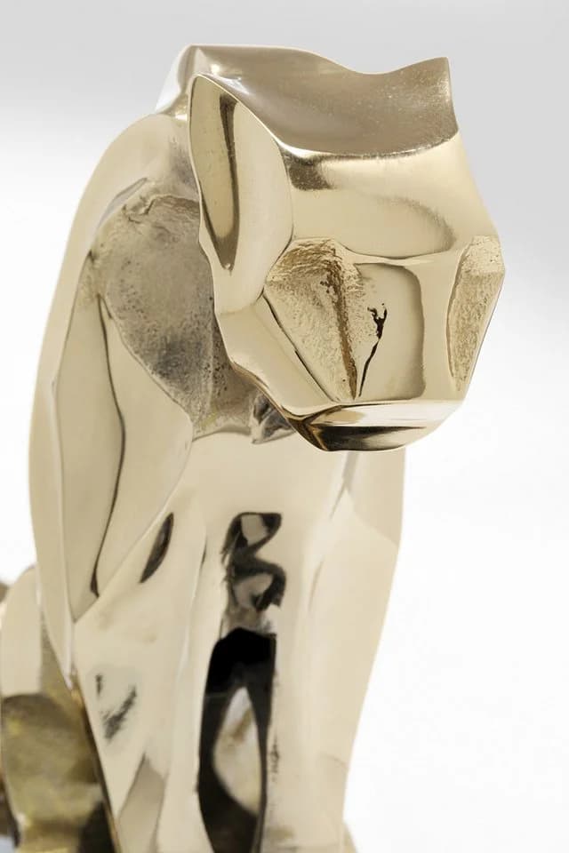 KARE DESIGN Dekofigur Löwenfigur Gold - Bild 3