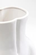KARE DESIGN Tischvase Donna Weiß Keramik Dolomit Bild 3