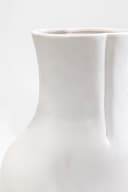 KARE DESIGN Tischvase Donna Weiß Keramik Dolomit Bild 4