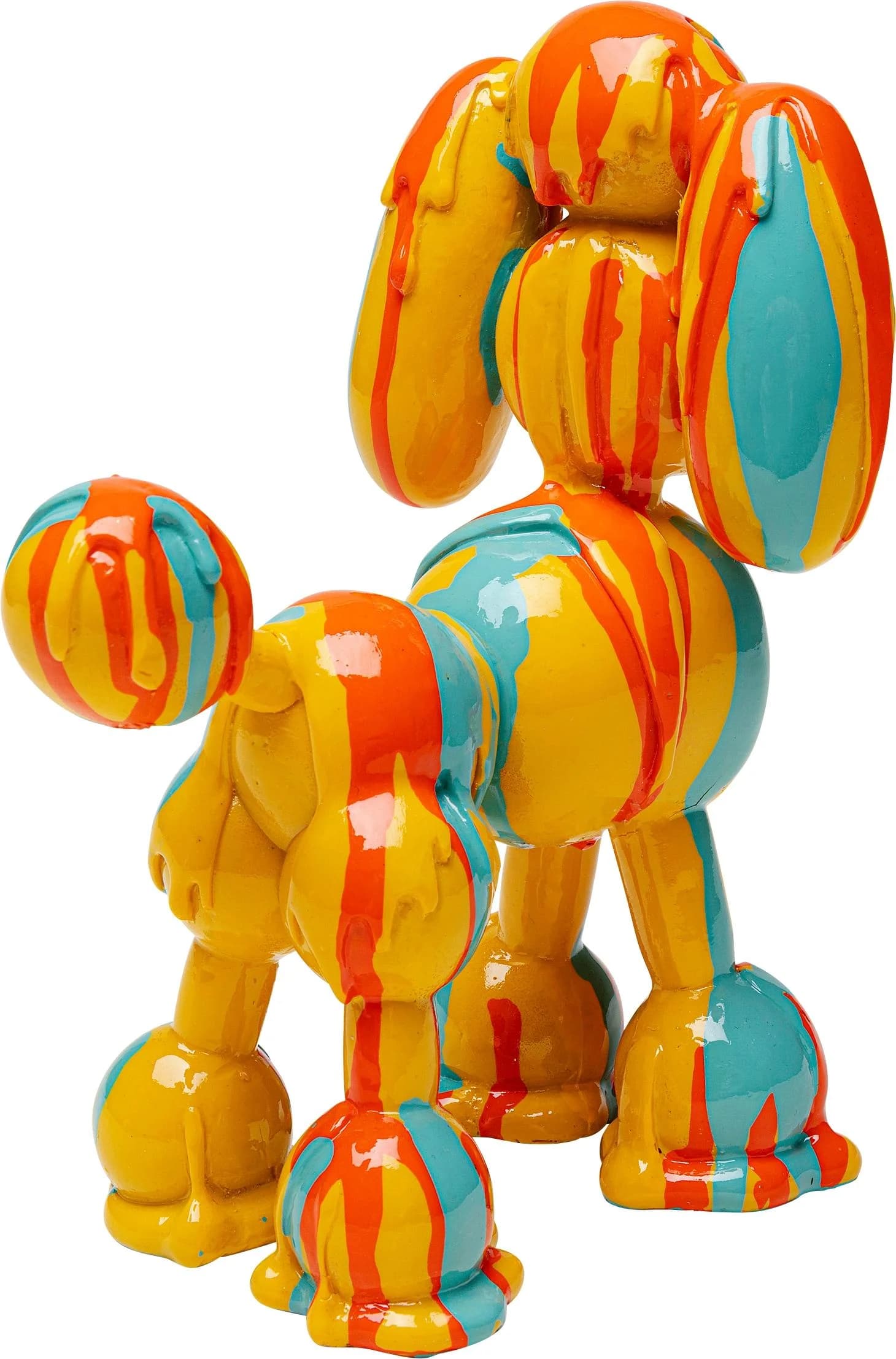 KARE DESIGN Dekofigur Dog Holi mehrfarbig Polyresin