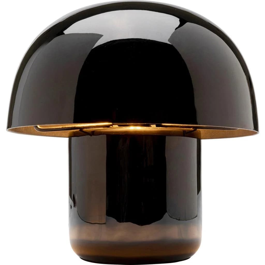 Kare-Design Tischleuchte Mushroom Schwarz Metall