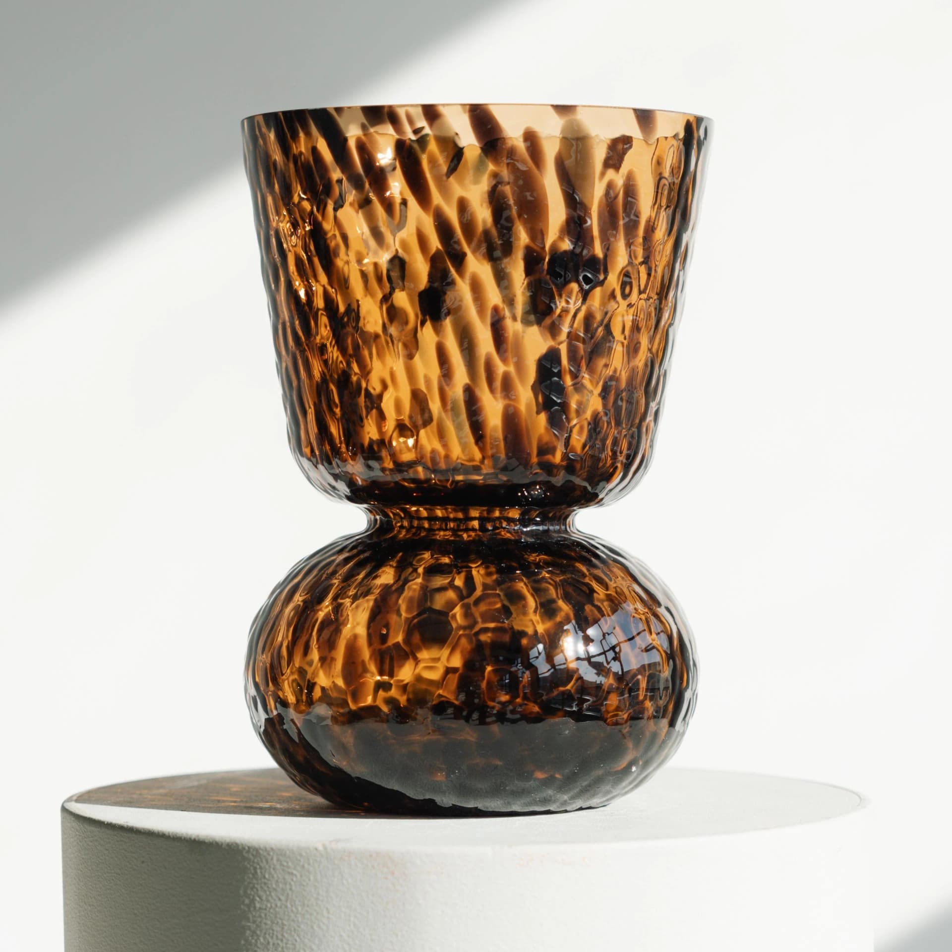 KARE DESIGN Dekovase Caramel Braun Glas