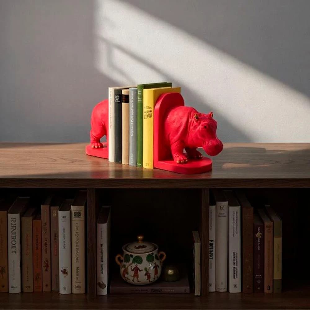 KARE DESIGN Buchstütze Rot