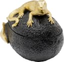 Kare Design Deko-Dose Avocado Lizard 15cm Grün/Gold Bild 2