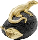 Kare Design Deko-Dose Avocado Lizard 15cm Grün/Gold Bild 4