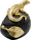 Kare Design Deko-Dose Avocado Lizard 15cm Grün/Gold Bild 5