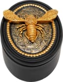 Kare Design Dekobox Schwarz Polyresin Aufbewahrungsbox Bild 1